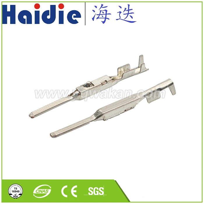 

Free shipping 50pcs auto terminal for elcetric connector, crimp pins loose terminals DJ611YA-1.2x0.6A