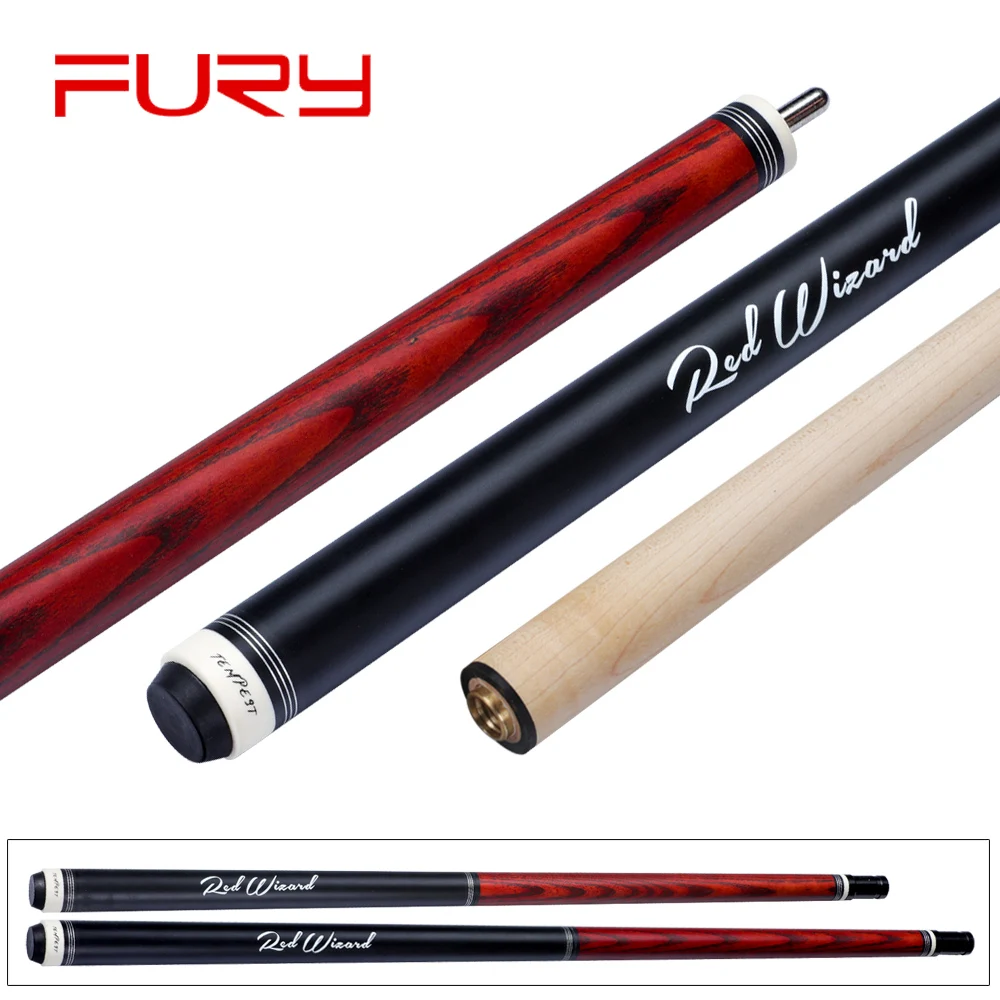 FURY Break Jump Cue EA Billiard Punch &amp Stick 55 'ྲྀ'' 13 5 мм наконечник Maple Ashwood Billar Kit с