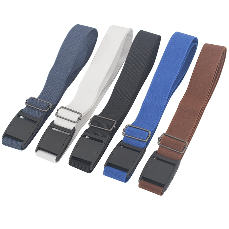 Canvas Belt For Women Men Soft Fabric Army Tactical Outdoor Training Travel Adjustable Buckle-Free Leisure Strap | Аксессуары для