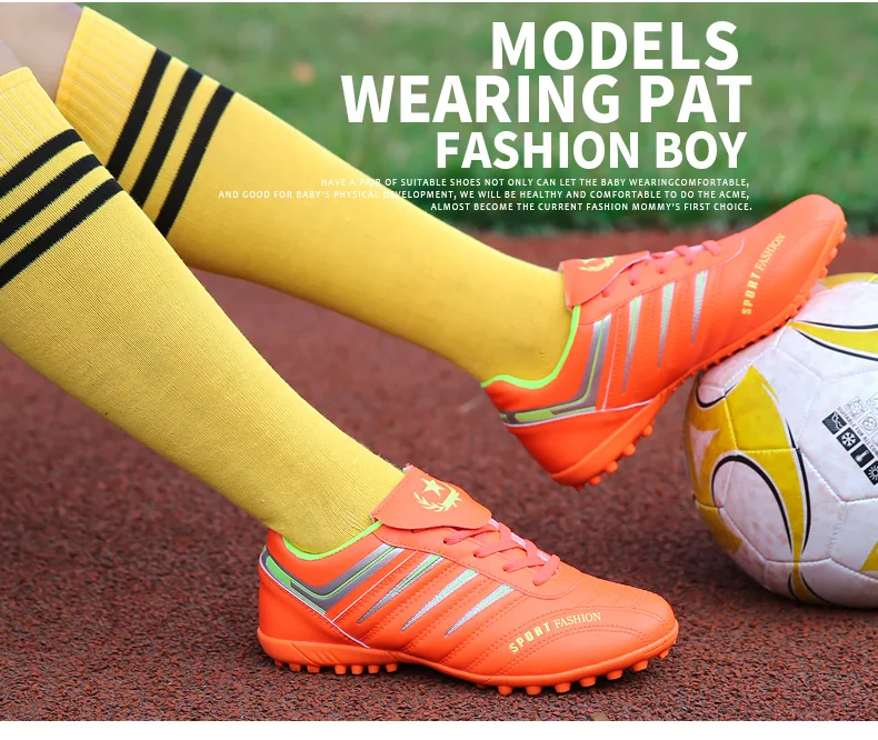 Профессиональный мальчиков futzalki футбольные кроссовки Крытый газон superfly мини оригинальные футбольные бутсы
