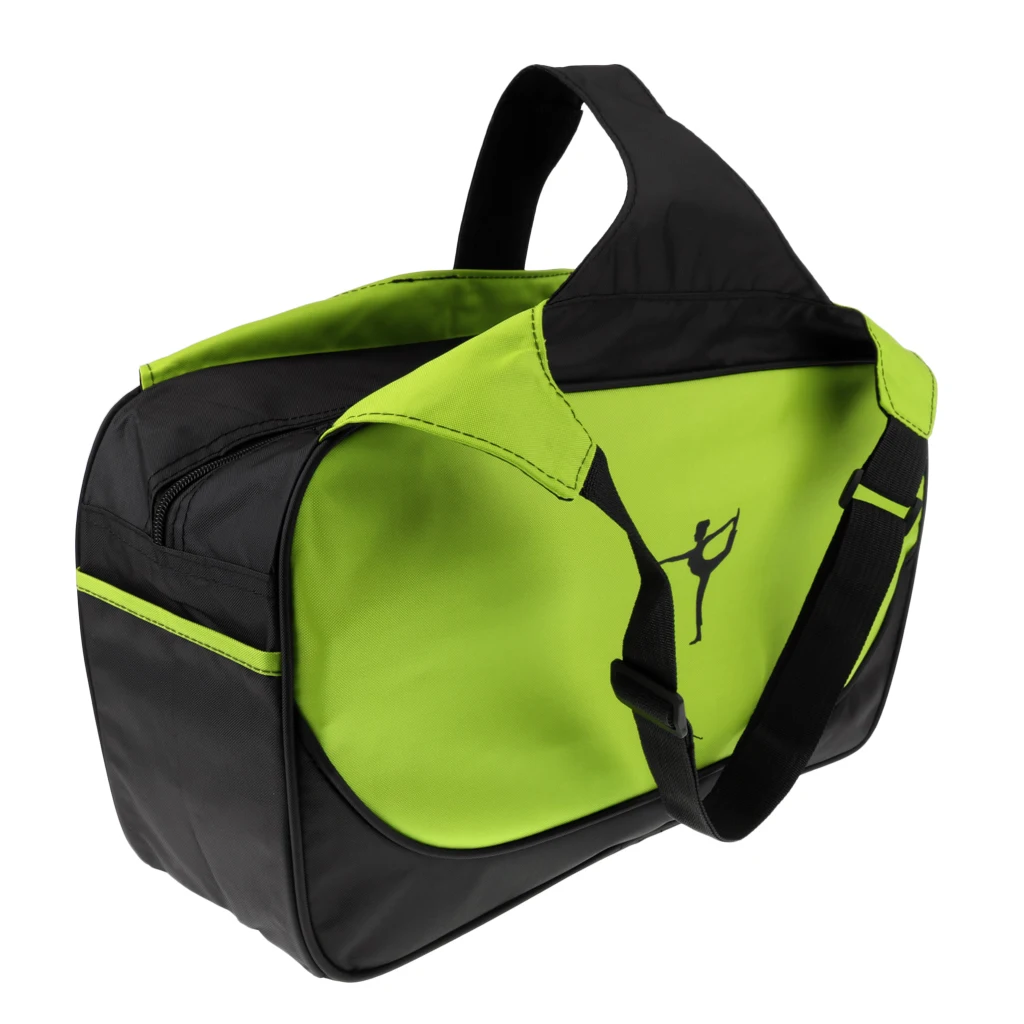 Lightweight Gym Fitness Yoga Mat Shoulder Pack Pilates Pad Bags Water-Resistant Satchel Shoulder Travel Zipper Closure Bag