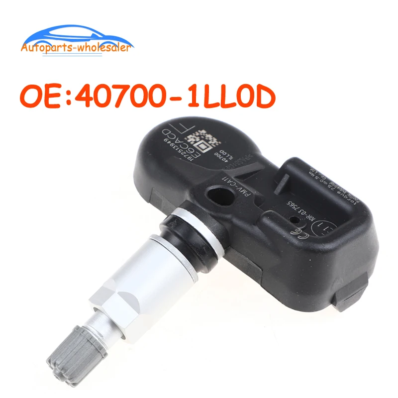 Подходит для Nissan 40700-1LL0D 407001LL0D TPMS датчик давления в шинах автомобильные аксессуары