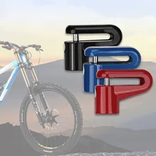 Велосипедный дисковый тормоз замок Противоугонный замок мотоциклетный замок горный велосипед дисковые тормоза с стойка для замков и ключ замок