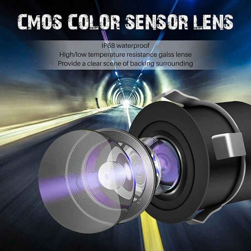 

Mini Car Rear/Front View Camera Reversing Backup Camera Night Vision NTSC/PAL