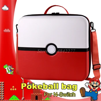 

Nintend Switch Accessories Pokeball Carry Storage Portable Big Bag Nintendoswitch Travel Protective Case For Nintendo Switch