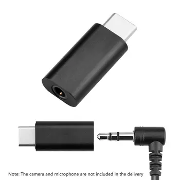 

Original Microphone Audio Adapter Converter Head for Insta 360 ONE R Camera Mic Adapter Accessories