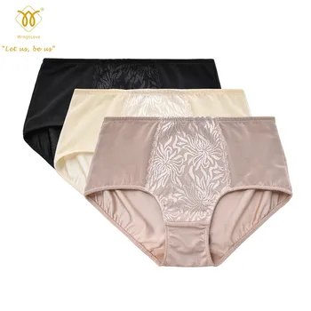 

Wngslove 3 Pack Women's Underwear Cotton Panties Comfort Ladies Briefs