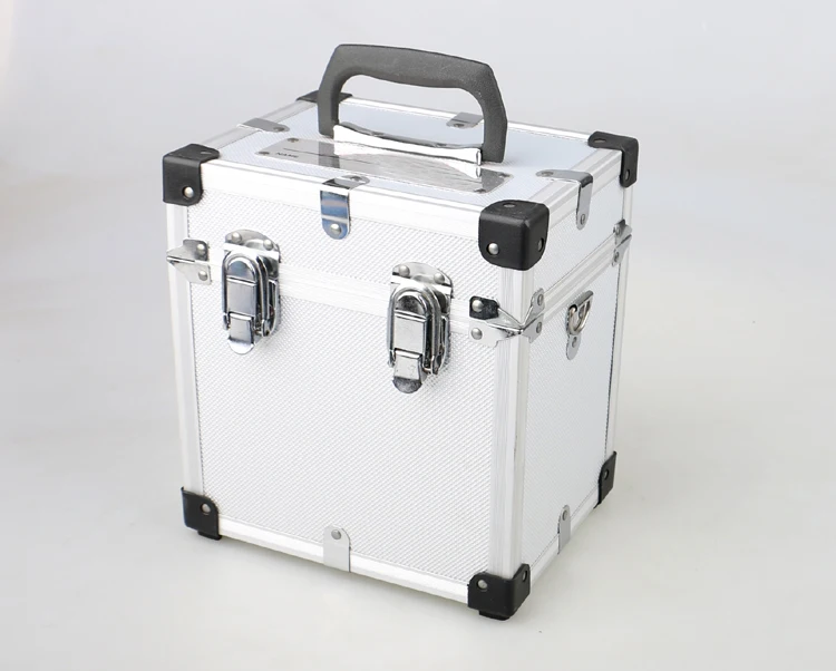 Алюминиевый ящик для инструментов, многофункциональный промышленный портативный дисплей для камеры, косметический чехол, ящик для инструментов 230*215*165 мм