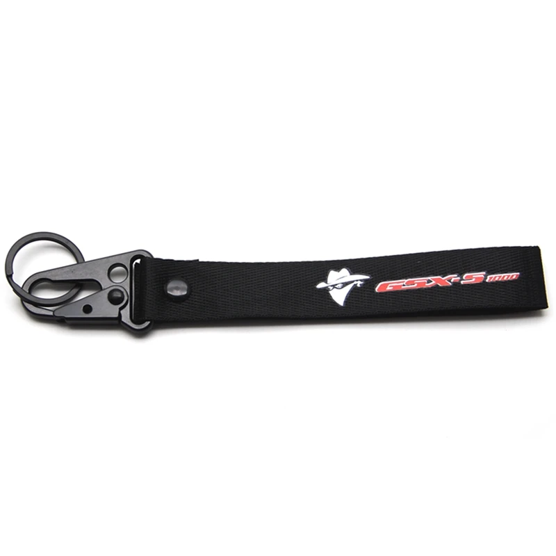 For Suzuki Bandit Gladius GSR GSXR 750 1000 Hayabusa V-Strom TL1000S Motorcycle Car Key Chain Woven Key Ring Tag Label Chain