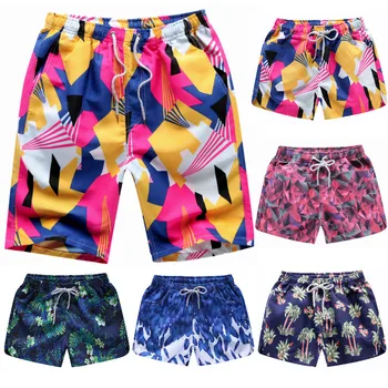 

2020 Hot Men's Shorts Summer Quick Dry Comfortable Beachwear Homme Couple Male Shorts Masculino Plus Size 4XL Bermuda Masculina