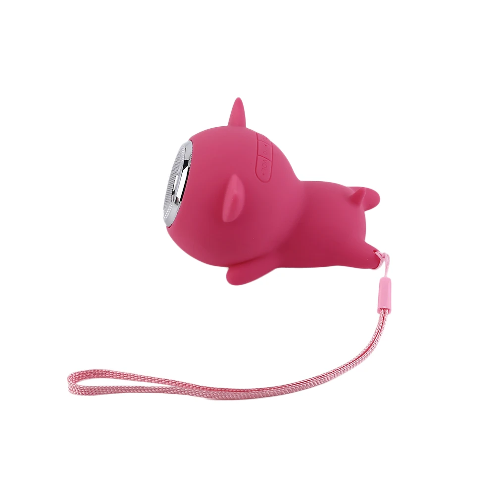 Cute Pig Portable Mini Bluetooth Speaker Waterproof Dustproof Speaker TF Card Audio Speakers Electronic Gift Outdoor