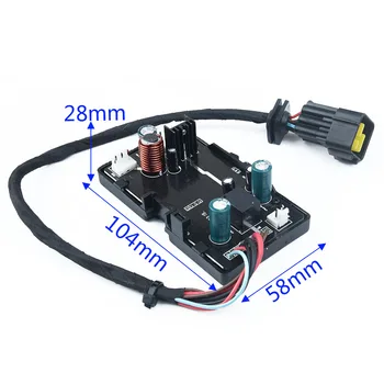 

Start/stop Heater LCD Switch Controller Black For crawler type Replacement