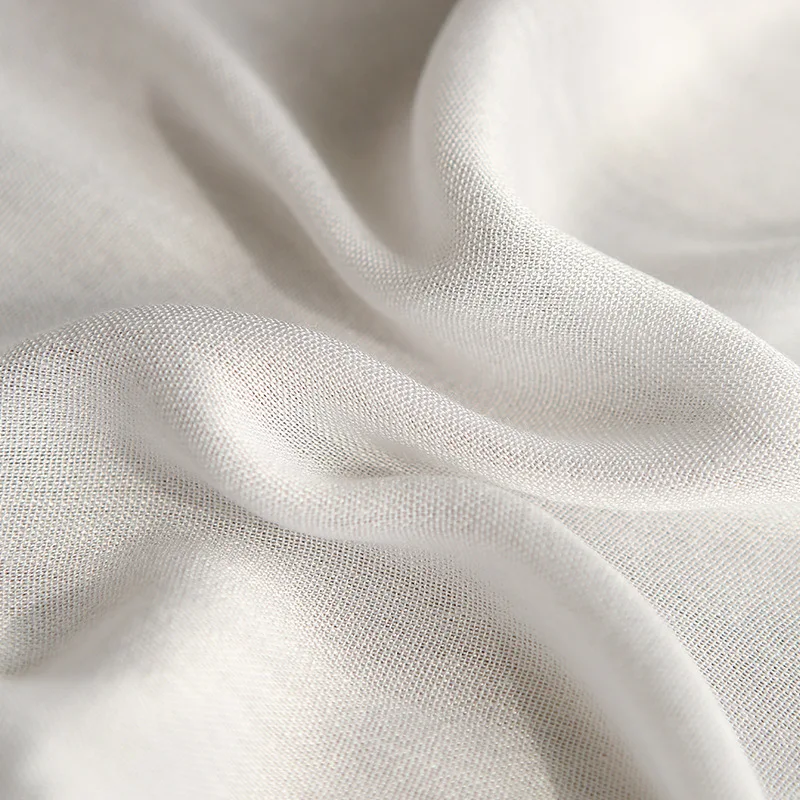 Women Pure White Cotton Scarf Tassel Shawls Lady Kerchief Scarf Hijabs for DIY Dyeing Embroidery Painting 60*170cm 4