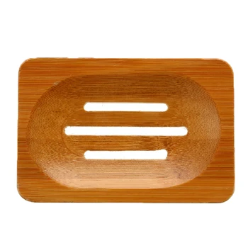 

Wooden Soap Dish Portable Bathroom Shower Soap Tray Original Natural Bamboo Holder Box Case Bath Shower Organizer Plate Storage