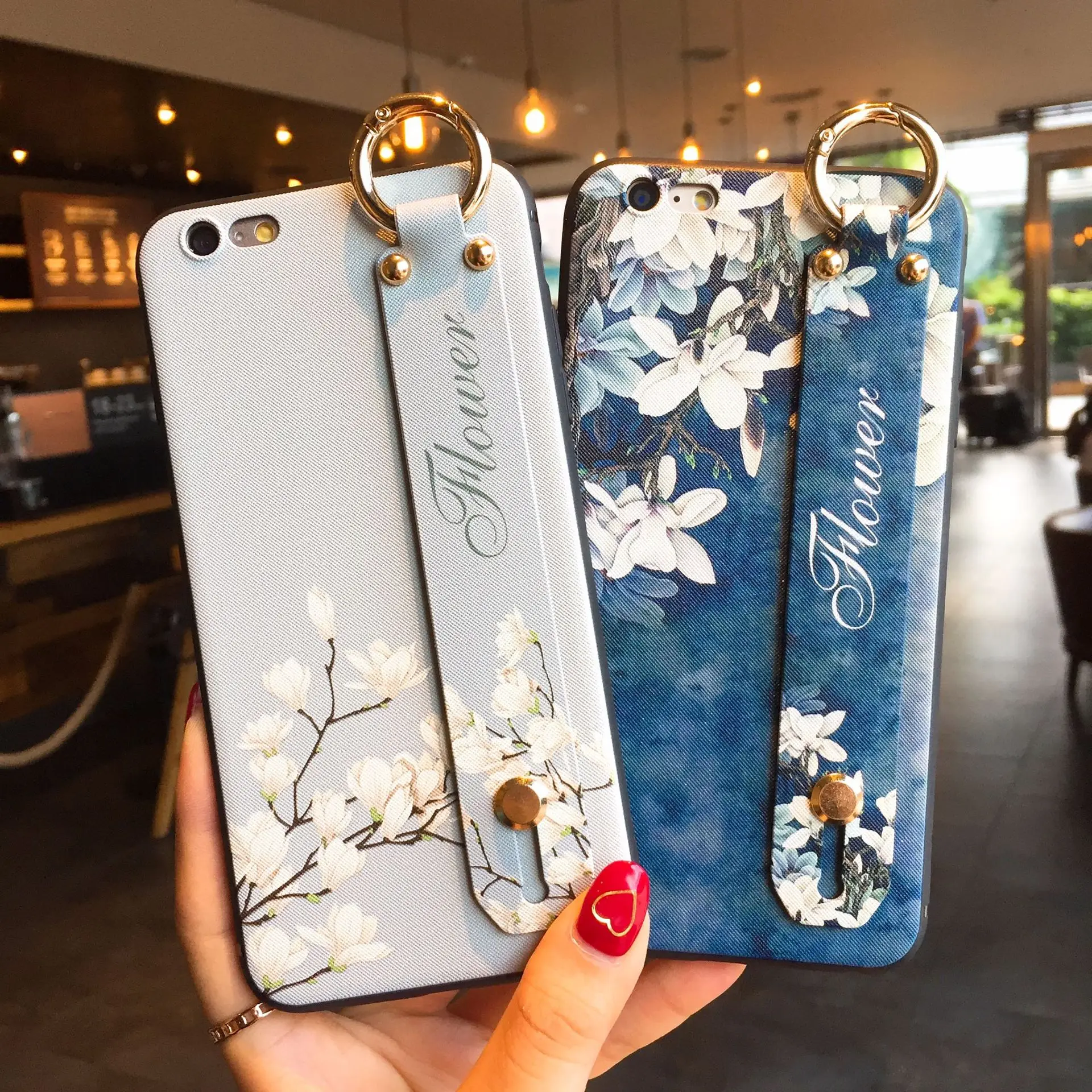 

Case for iphone Xs Max IPhone X Finger Ring Oppo Mobile Phone Case Full Wrap-proof Vivo Popsocket for Mobile Phones