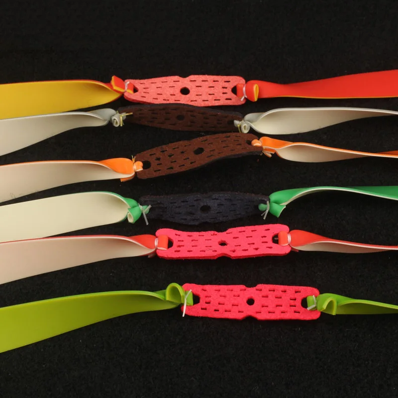 

Newly 10 Pcs Powerful Slingshot Elastic Band Durable for Hunting Catapult Bungee Outdoor BF88