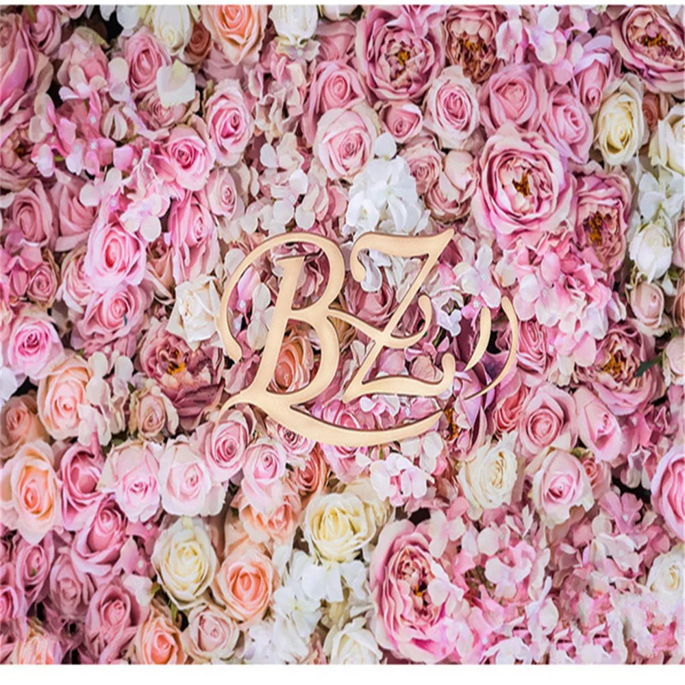 12 шт/1 лот 40*60 см Шелковая Роза Гортензия стена Свадебная вечеринка фон с дорогой декоративный цветок Искусственный шелк цветок панель