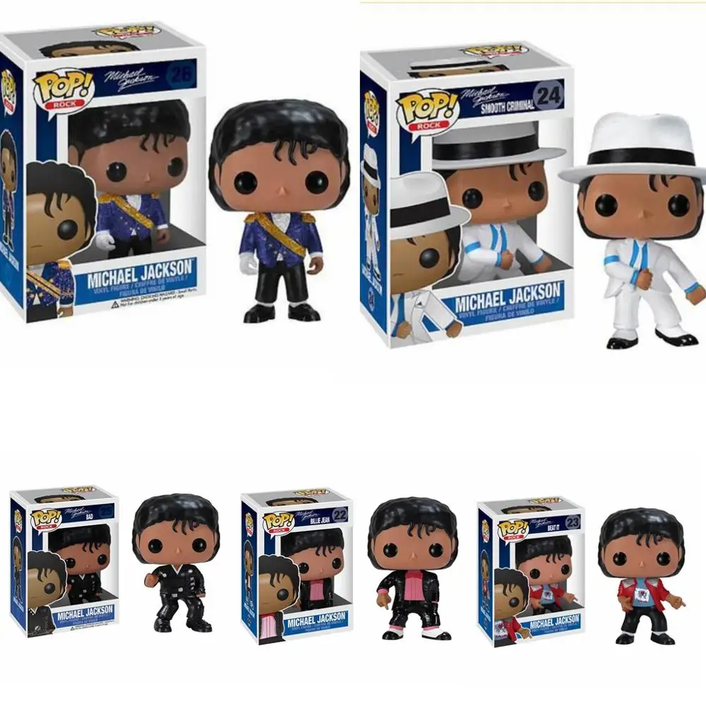 Funko POP BEAT IT опасным в стиле Майкла Джексона аниме фигурка из ПВХ Коллекционная