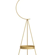 Роскошный дисплей Цветочная стойка украшение Балконный пол Крытая зеленая Цветочная стойка Скандинавская гостиная простой из кованого железа Цветочная стойка