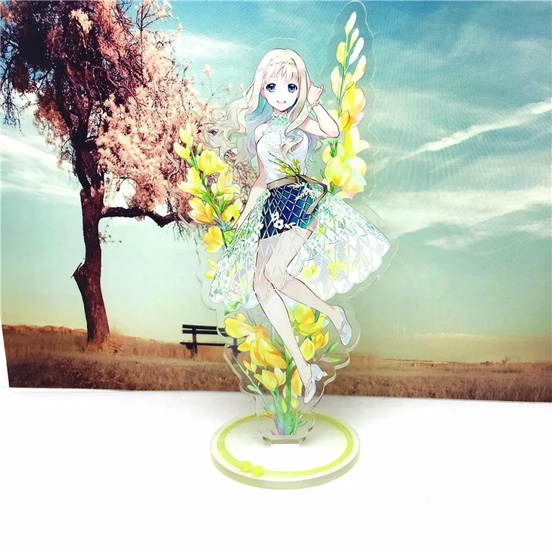 Cartoon Anime Darling In The Franxx Acrylic Key Chain Key Ring Woman Kids Keyring Brelok Keychain Cute Funny Man Girls Llavero