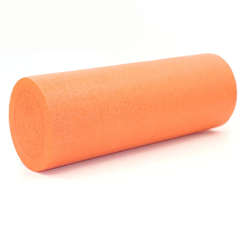 45 см, колонка для йоги, фитнес, поролоновый вал, массажная роликовая палка для плавания, Пилатес, колонка для расслабления мышц, фитнес-палка JC - Цвет: Оранжевый