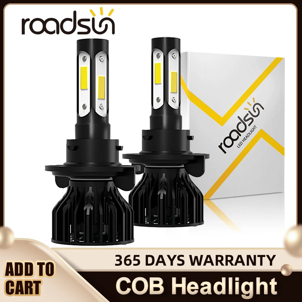 H7 светодиодный Canbus luces para auto H4 светодиодный S HB3 HB4 H11 H13 9005 9004 9007 уличная Фара 5000K 6000K 8000K противотуманная фара автомобильные аксессуары