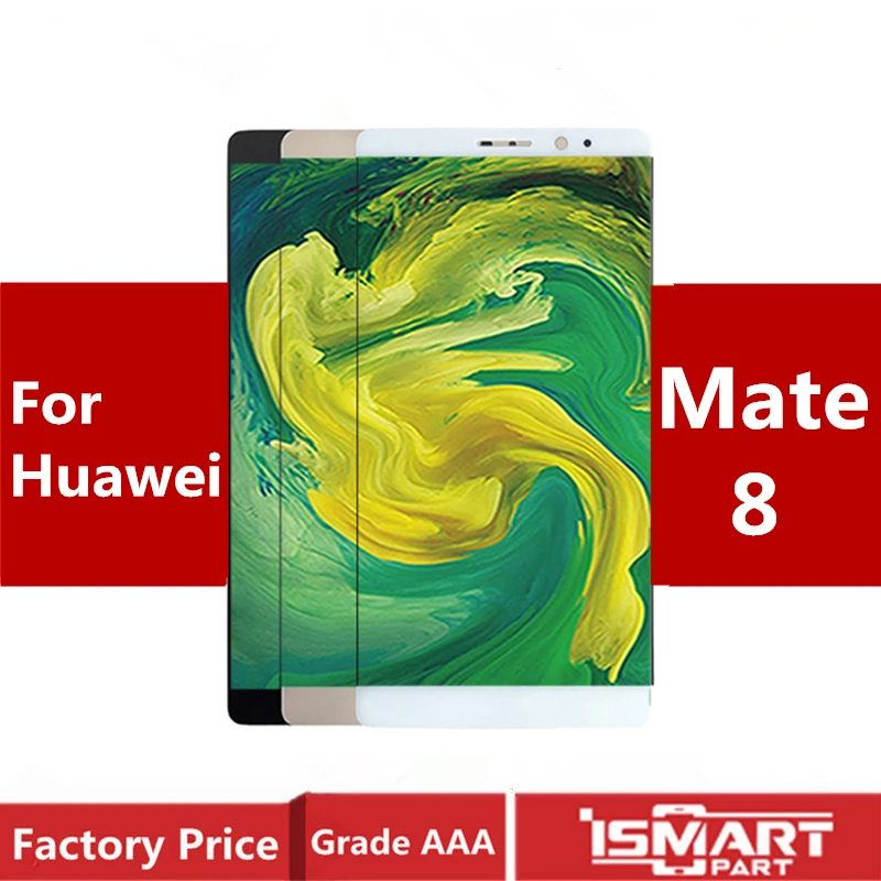 

6.0"Original LCD For HUAWEI Mate 8 NXT-L2 Lcd Display Touch Screen Assembly with frame For Mate 8 Mate8 Lcds Replacement