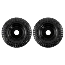 

HOT 2PCS 100mm Wood Shaping Disc Grinding Wheel Rotary Disc Sanding Polish Wood Carving Disc Tools for Angle Grinder