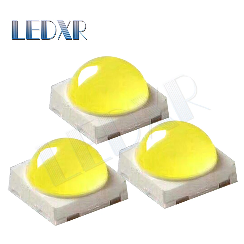 100pcs 3030 ball head 3V 1W white light, high brightness 3030 mold top 3W white light 3030 smd LED lamp beads christmas angel socks light pendant mould crystal epoxy silicone mold dropship