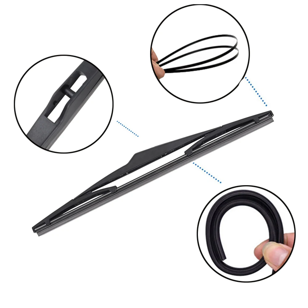 Xukey 윈드 스크린 와이퍼 블레이드 및 암 키트 세트, 현대 투싼 IX35 I30 CW, 기아 스포티지 R SL 2010 2015  리어 윈도우 2011 2012 - AliExpress