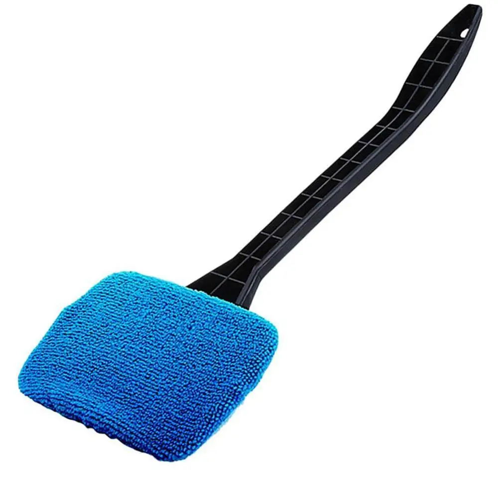 

1 Detachable Window Brush Microfiber Windshield Wiper Cleaner Cleaning Brush With Cloth Pad Car Auto Cleaner Cleaning Tool Brush