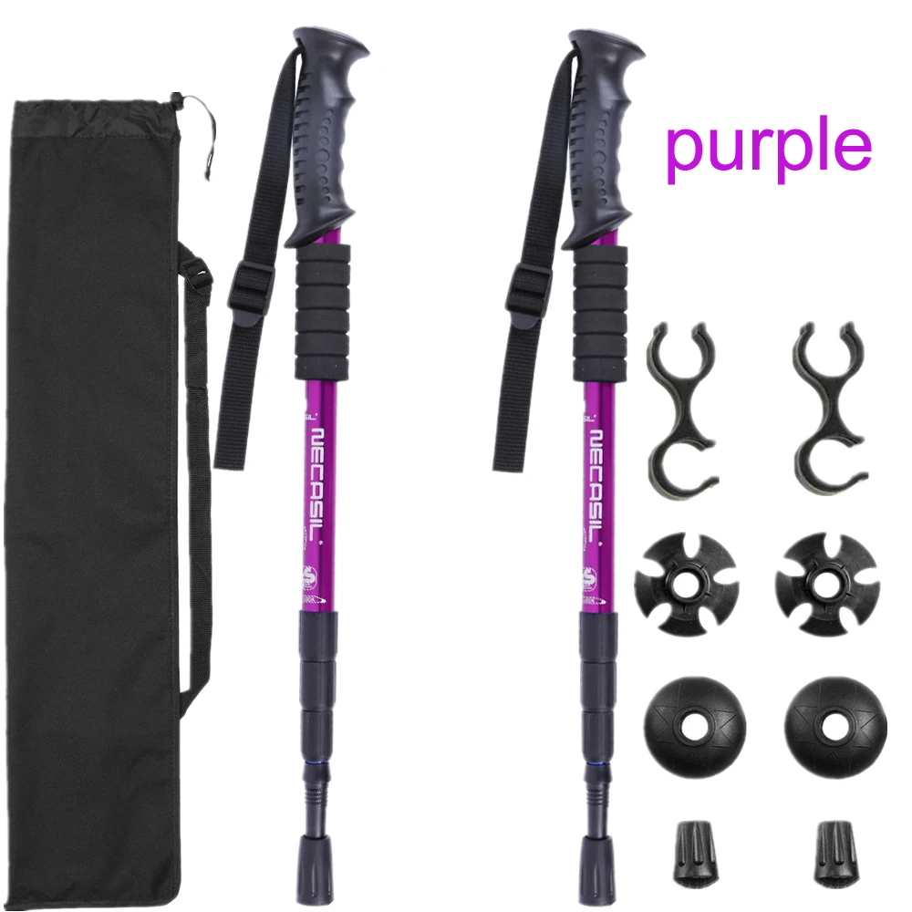 Set of Two Lightweight Aluminum Trekking Poles