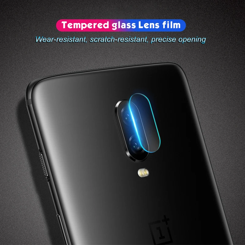 Защитное стекло для задней панели Oneplus 7 Pro 6T 6 5 T 3t 3 Закаленное объектива камеры