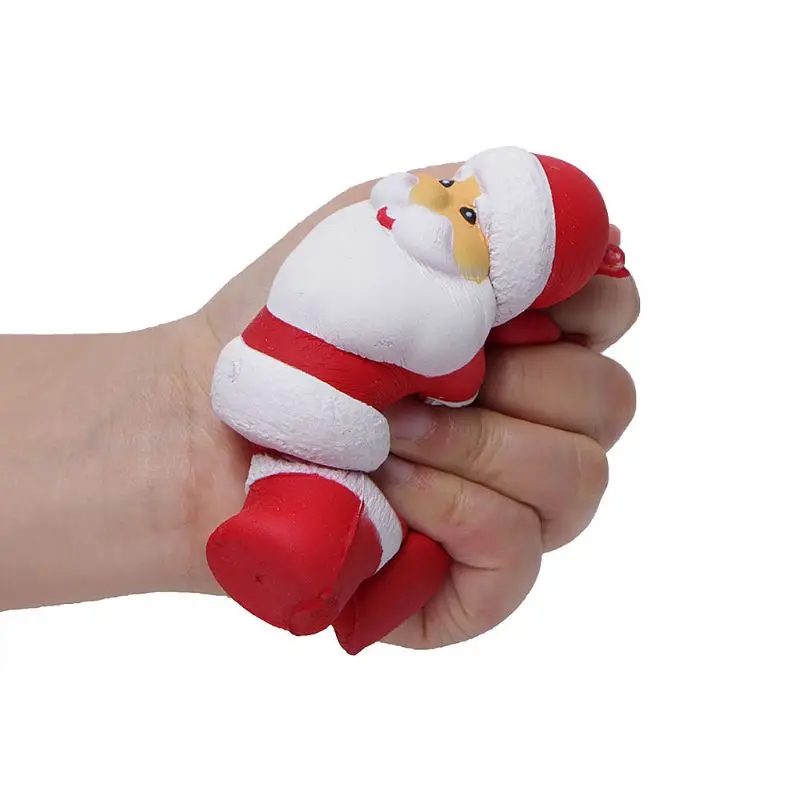 Декомпрессия PU Squeeze Игрушка Рождество Сумка для подарков Санта-Клауса замедлить рост снятия стресса