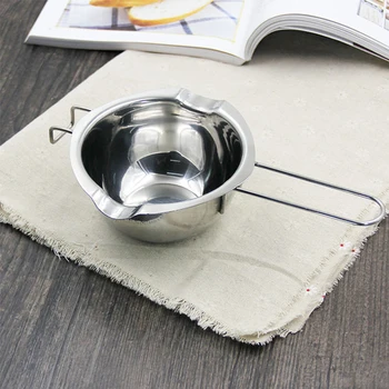 

Wax Melting Stainless Steel Pot Chocolate Cheese Melting Pot Pan Bowl DIY Home Kitchen Scented Candle Butter Handmade Soap Tool