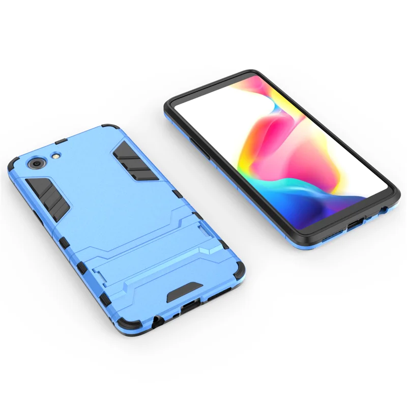 Противоударный чехол для OPPO R15 A73S A5 F9 R17 pro K1 A7 F11 PRO Reno Z телефона ПК + Силиконовый с
