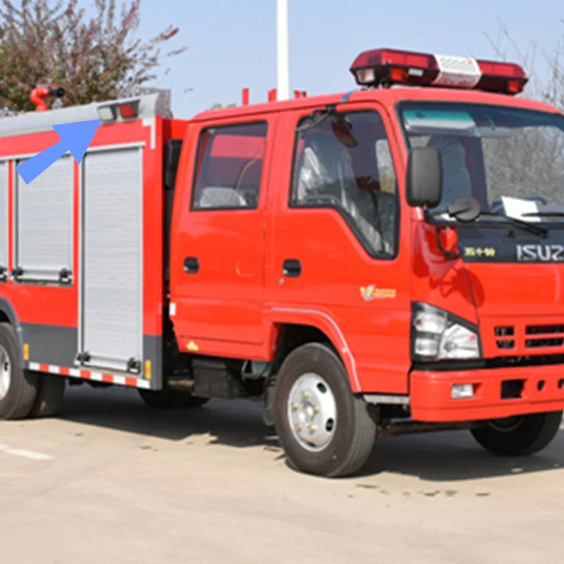 ALWAYSME 12V/24V Fire Truck Emergency Side Strobe Warning Light For Fire Trucks Ambulance Wrecker