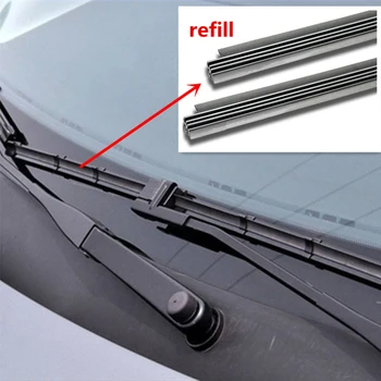 

Dedicated For Ford Focus Wiper blade Front Rear refill Replace Soft rubber band 26 17 16 inch 2005 2006 2007 2008 2009 2010 2011
