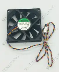 Бесплатная доставка EF80151S1-Q000-S99 8015 12V 8 см 4PIN PMW Вентилятор охлаждения