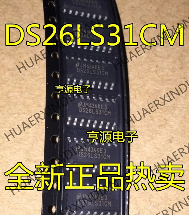 10 шт./лот Новинка DS26LS31CM DS26LS31CMX SOP16 DS26LS31 в