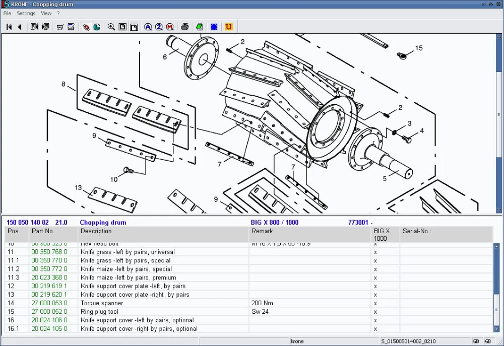 Каталог запасных частей для сельского хозяйства кроны 2013|parts catalog|catalog partscatalog |