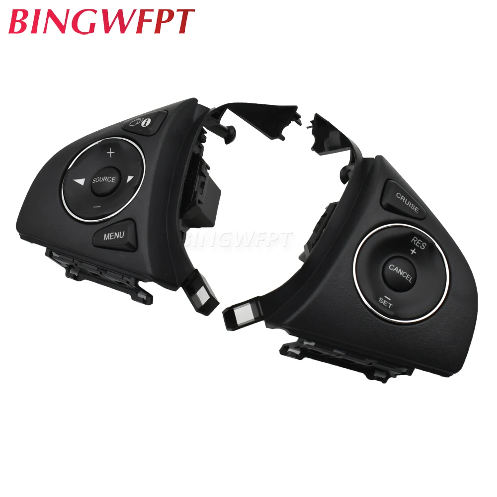 Buttons Switch For Honda Fit 2015-2018 CITY XRV HRV Audio Radio Remote Cruise Co