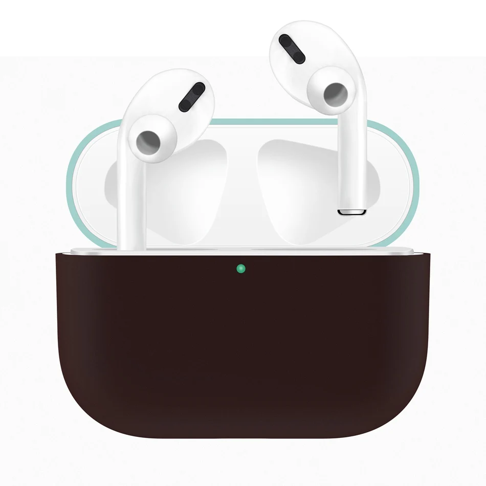 Для AirPods Pro Чехол жидкостный Мягкий силиконовый чехол для наушников для Apple AirPods Pro Bluetooth гарнитура защитный чехол