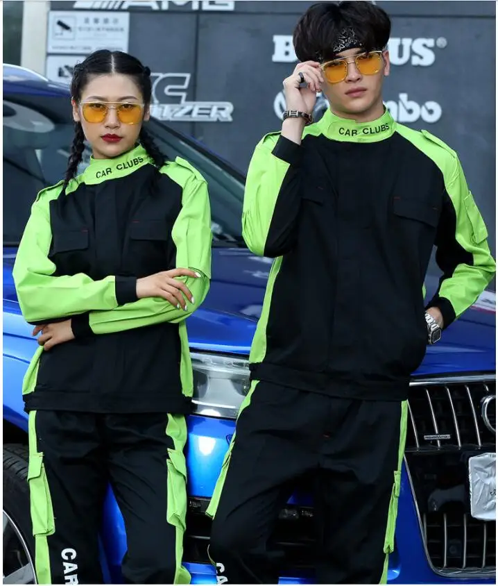 Summer work clothes suit for men thin style auto repair welder wear- resistant wear- resistant security overalls labor jacket