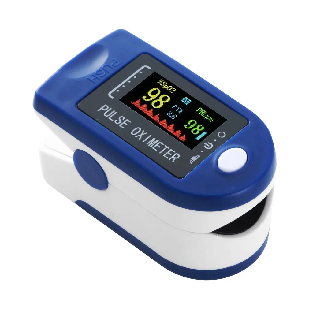 Pulsoksymetr Pulse Oximeter Finger Pulse Aximeter Finger Clip Preventive Products Heart Pulse Oximeter Finger Heart Rate Monitor afbeelding