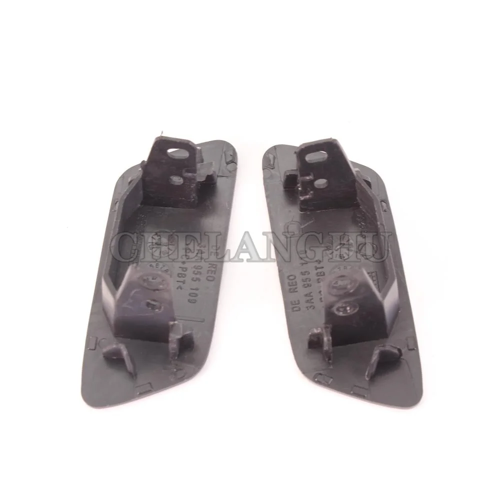 2pcs Left & Right For VW Passat B7 Variant Wagon 2011 2012 2013 2014 2015 Headlight Washer Sprayer Nozzle Cylinder Jet And Cap