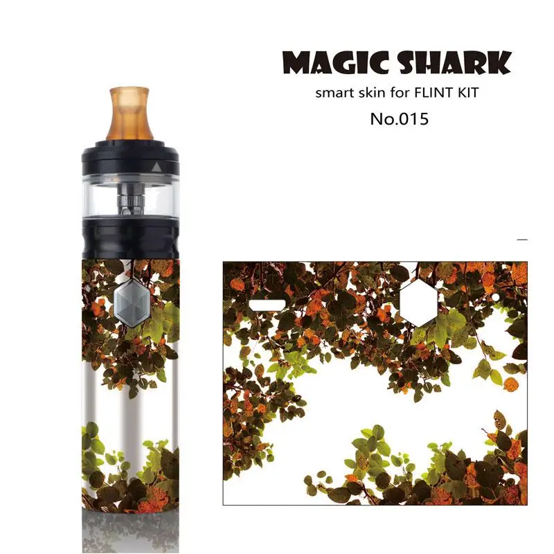 Magic Shark USA Flag Panda Leaf One Piece Vape Skin Sticker Film Vape Case for Geekvape Flint Kit 001-017 - Цвет: 015