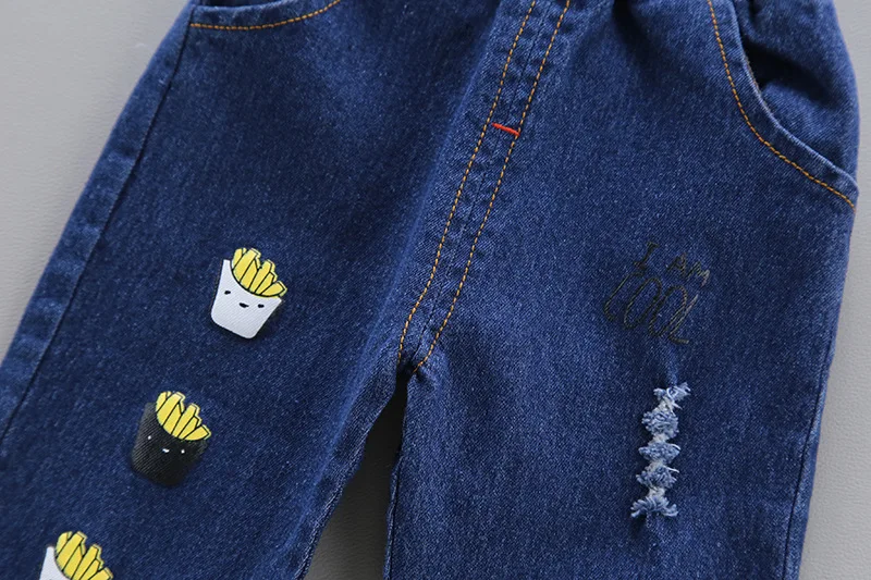 Осень г. корейский мультфильм собака голова из двух частей дети письмо полный Уличная пуловер животных o-образным вырезом хлопок унисекс распродажа