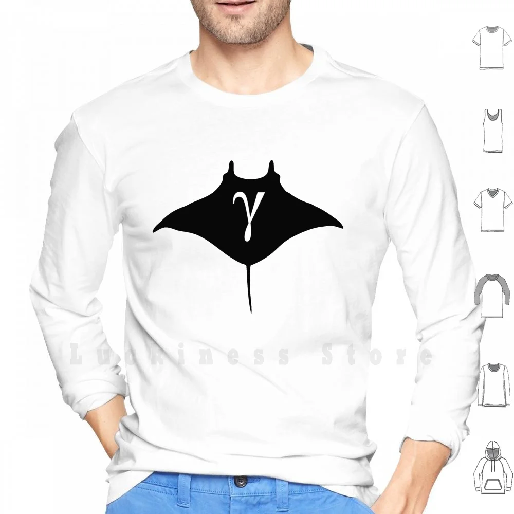Felpe Con Cappuccio Gamma Ray Raggi Gamma Gamma Scienza Biologia Fisica Universo Manta Ray Space