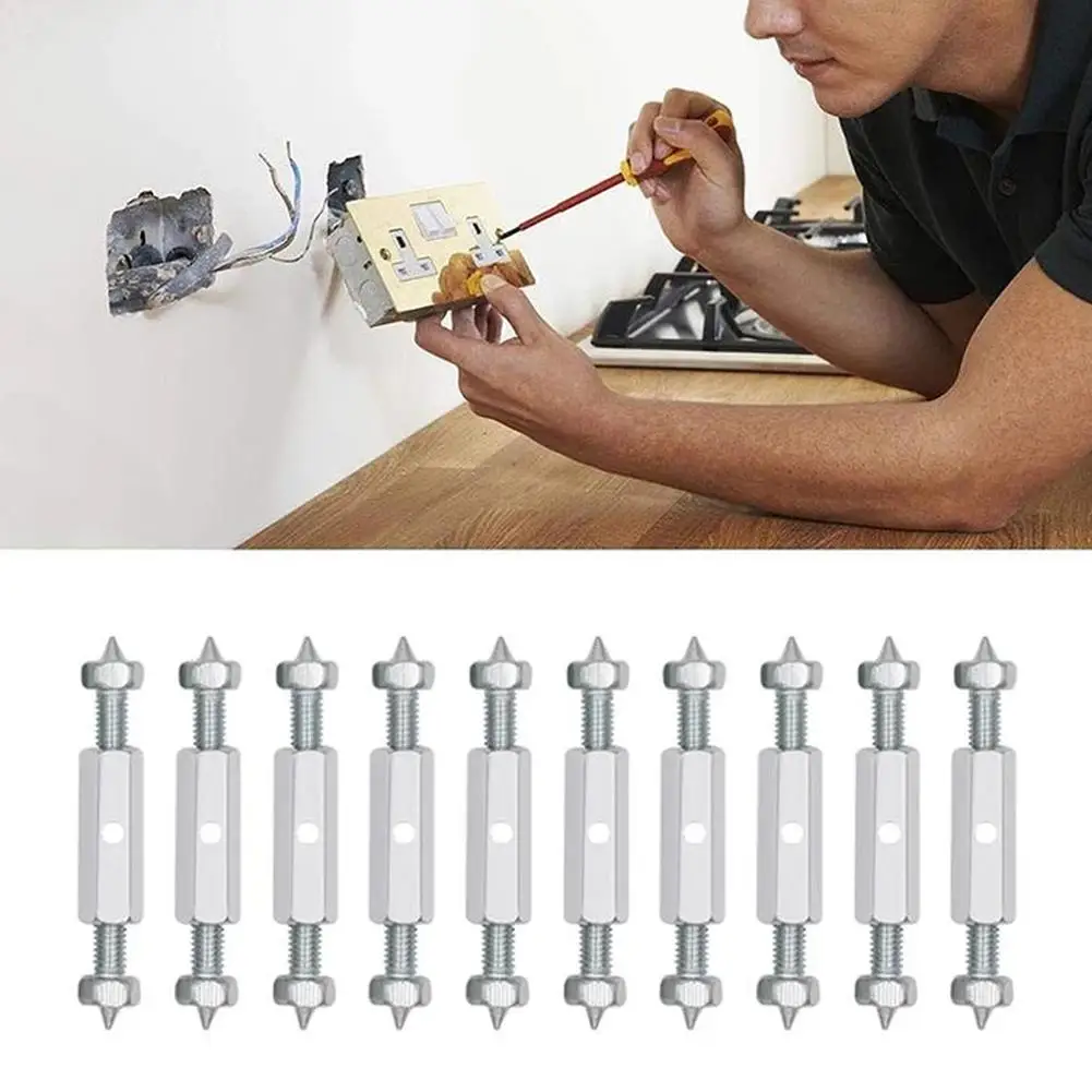 

Cassette Repairer Tools Set with 10 Repairs 10 Long Screws 1 Wrench for Cassette Junction Box Tool